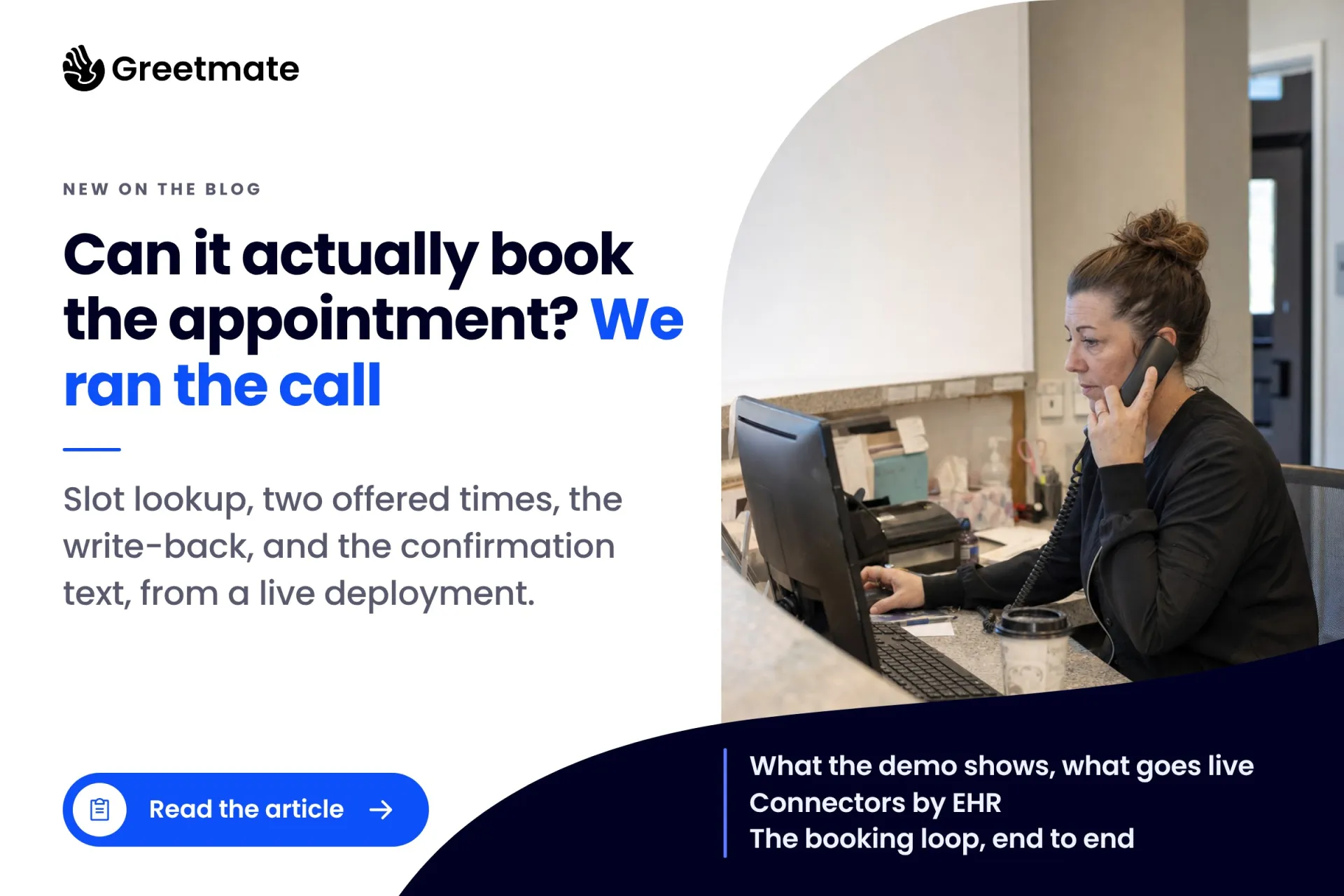 Blog Post Image for Can an AI Receptionist Actually Book the Appointment?