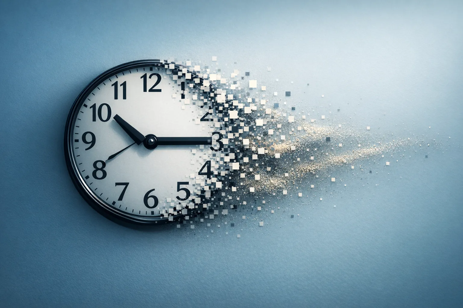 Conceptual visualization of patient intent decay over minutes — the cost of slow response