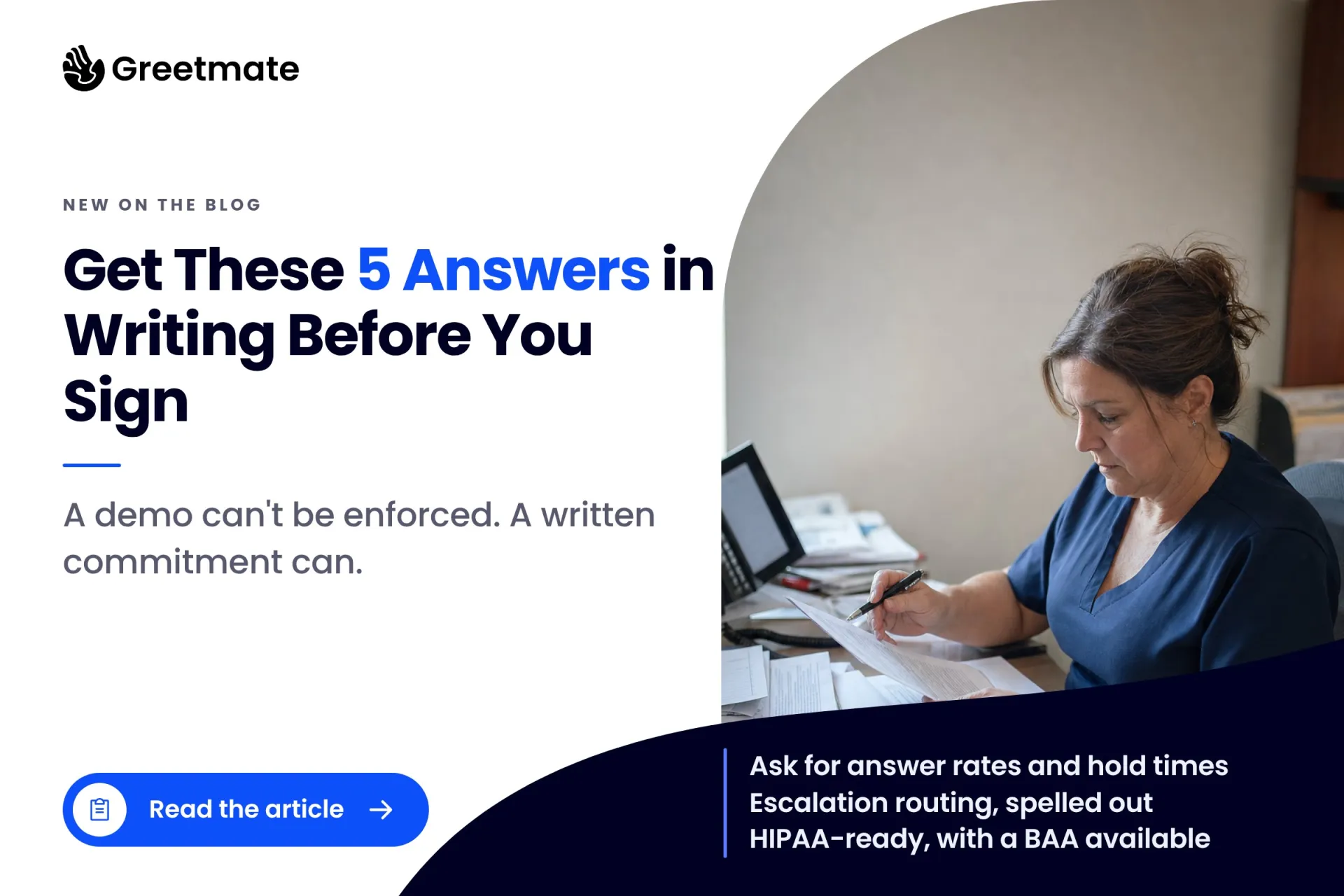 Blog Post Image for Physician answering service: 5 checks before you sign