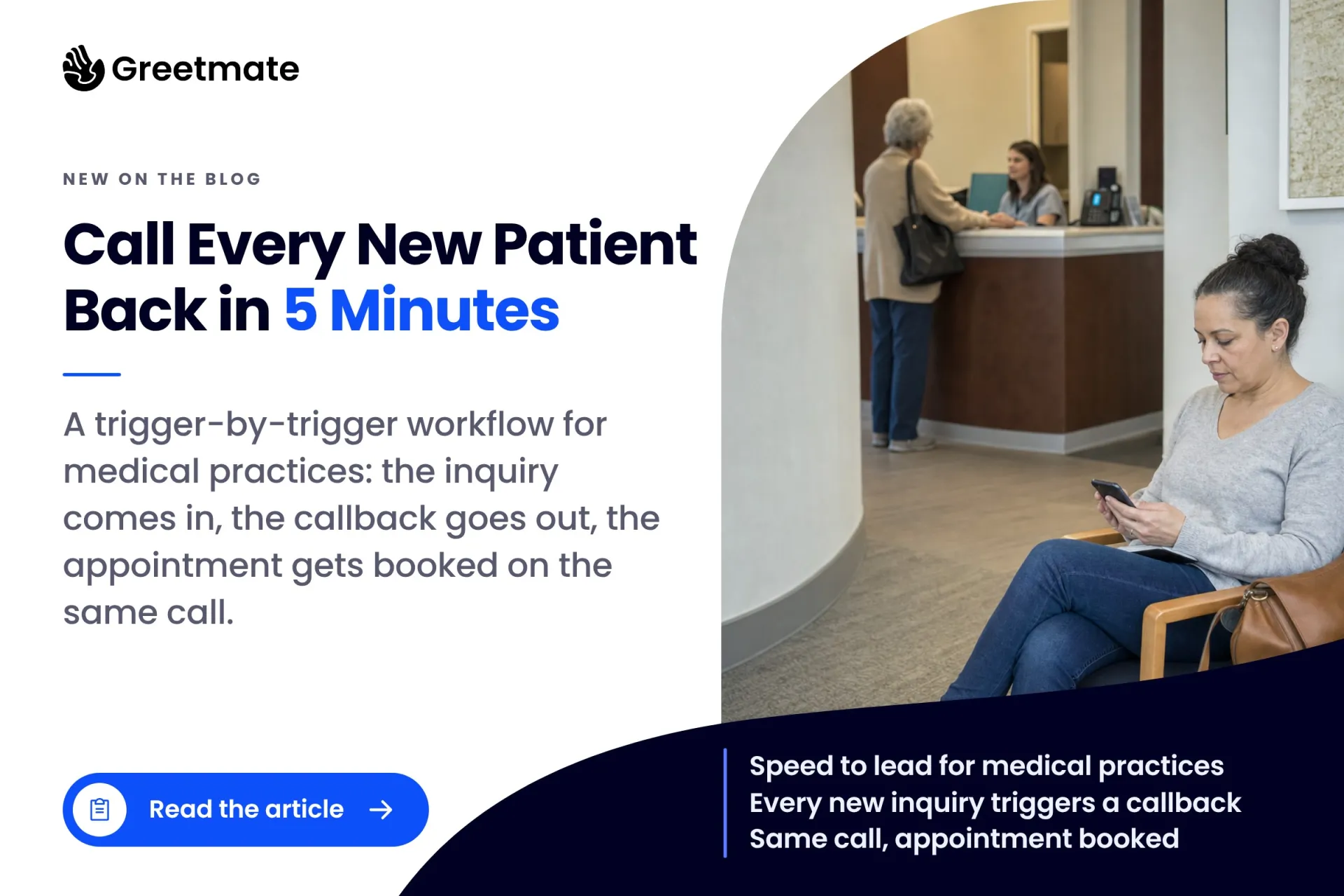 Blog Post Image for Speed to Lead for Medical Practices: The 5-Minute Call